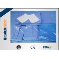 Buy cheap Sterile C - Section Disposable Surgical Packs With Mayo Cover Waterproof product
