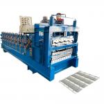 Buy cheap 7Kw Three Layers Roof Tile Roll Forming Machine Ibr Corrugated Tile making machine from wholesalers