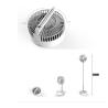 Buy cheap Three Wind 7200mAh Folding Rechargeable Battery Powered Fan from wholesalers
