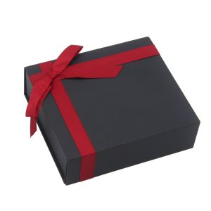 Buy cheap Customized Logo CMYK Pantone Premium Paper Presentation Boxes Ribbon Tie Folding Gift Box from wholesalers