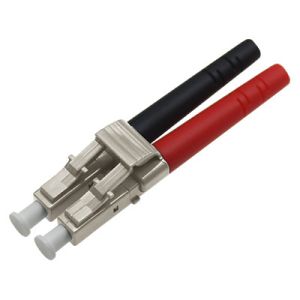 Buy cheap Precise LC PC DX 2.0mm Fiber Optic Connector with ≥50dB Return Loss from wholesalers