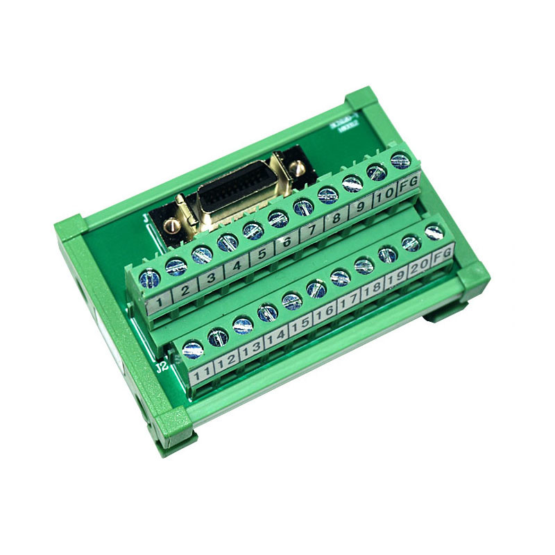 Buy cheap GINRI JR-20TSC 20 Pin SCSI Signals Breakout Board Module Female DIN Rail from wholesalers