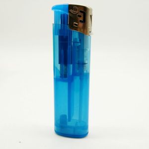 Buy cheap Torch Disposable Refillable Transparent Electronic Gas Lighter for Customization from wholesalers