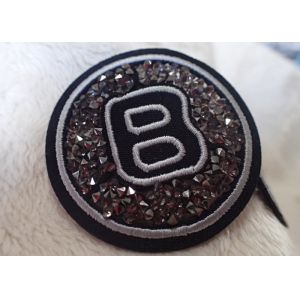 China Iron Handmade Imitation Diamond Patches For Equestrian Clothing on sale