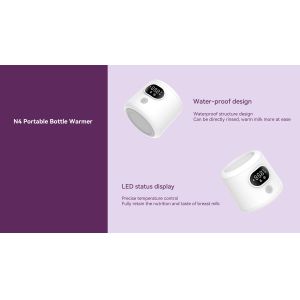 Buy cheap Newest Fast Heating Portable Bottle Warmer With 3 Adapter Cordless Travel Bottle Warmer With Most Bottles from wholesalers