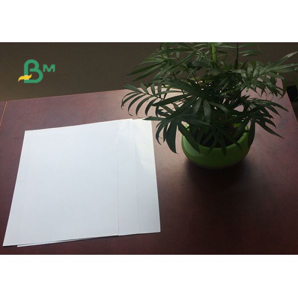 Wood Pulp Chrome Coated Glossy Cardpaper Couche Paper FDA SGS ETC