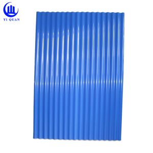 Buy cheap Spanish PVC Roof Tiles 1.5mm-3.0mm UPVC Trapezoidal 1000mm Width from wholesalers