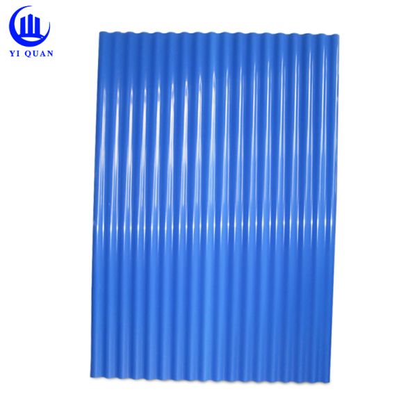 Buy cheap Spanish PVC Roof Tiles 1.5mm-3.0mm UPVC Trapezoidal 1000mm Width from wholesalers