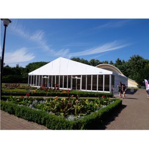 Glass Wall Clearspan Structure Large Wedding Tents 25x25m Large Party Carpas