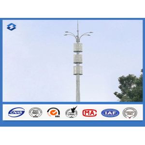 Buy cheap 86um Galvanization Telecommunication Pole AWS D1.1 Welding Standard product