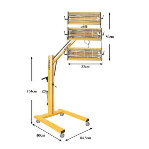 Buy cheap Classic Infrared Paint Baking Lamp Car Paint Baking Lamp from wholesalers