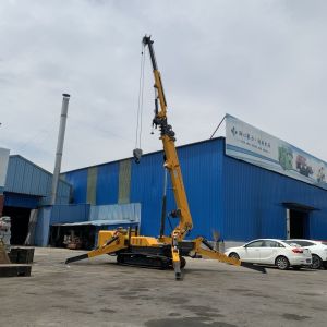 Customized Spider Crawler Crane Diesel Engine And Electric Dual Power