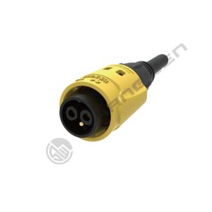 Buy cheap IP65 Quick Plug Output Push-pull Self-locking Yellow Industrial Female  Male Plug Power M19 Push Lock Waterproof 3 Pin Connector from wholesalers