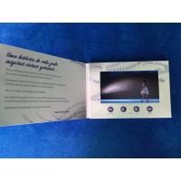 Buy cheap 7 Inch Business Video Invitation Card With Button Control USB Cable product