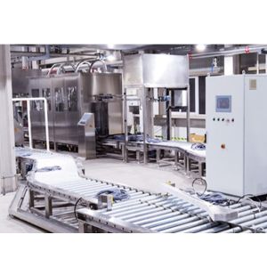 Buy cheap 200L 4-nozzle Fully Automatic Hot Temperature Chemical Liquid Bitumen/asphalt Drum Barrel Filling Machine from wholesalers