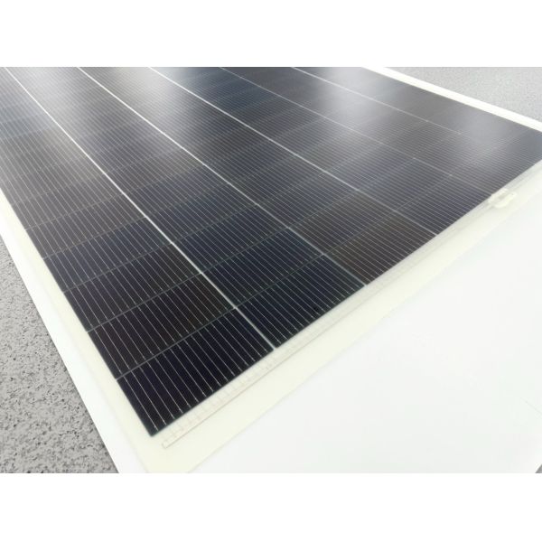 Quality Full Black Lightweight BC Solar Cell Flexible Solar Panel 200W 580W 12V 24V for Balcony House and Temperature Resistant for sale