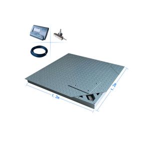 Buy cheap Portable Industrial Floor Weighing Scales 1.5*1.5m 3 Ton With Optional Indicator from wholesalers