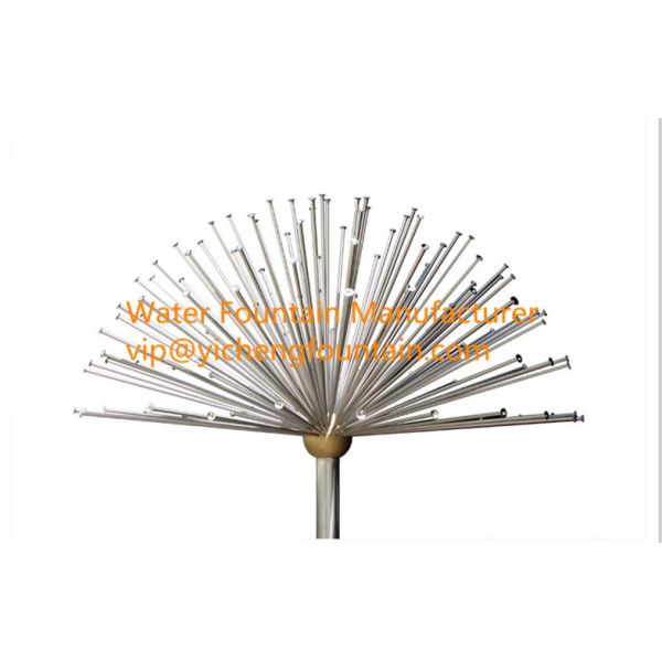 Buy cheap Hemisphere Crystal Water Fountain Nozzles With Brass / Chrome Material 1-1/2" - 3" from wholesalers