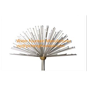 Buy cheap Hemisphere Crystal Water Fountain Nozzles With Brass / Chrome Material 1-1/2" - 3" from wholesalers