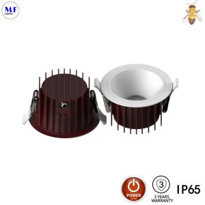 Buy cheap High Power Recessed COB LED Down Light Waterproof Spot Light anti-Glare 100lm/W 1-10V Dali Dimable 7W 15W 30W 60W from wholesalers