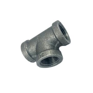 Buy cheap Tee DN15 Threaded Cast Malleable Iron Pipe Fittings from wholesalers