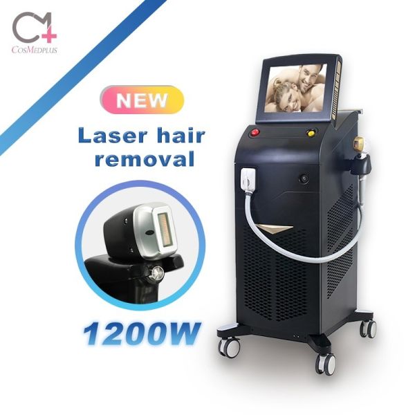1200W 1600W Fiber Diode Laser Hair Removal Machine with Multifunctional 3 Wave