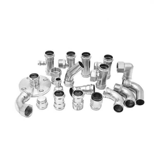 Buy cheap EN10312 Stainless Steel Pipe Fitting , SCH10 SCH20 SCH30 Press Pipe Fitting from wholesalers