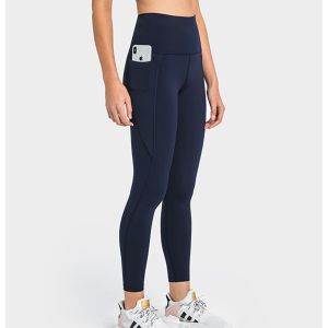 Buy cheap Yoga Pants With Front Pockets Custom Logo from wholesalers