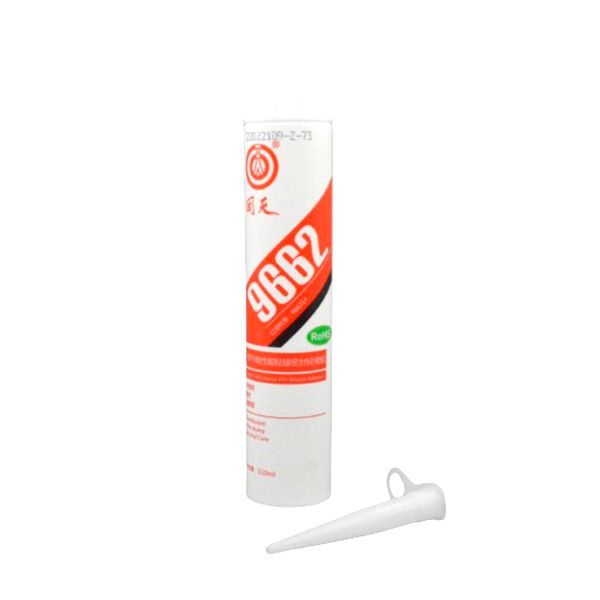 9662 One-Component RTV Silicone Rubber (Semitranslucent Paste): Dealcoholized,