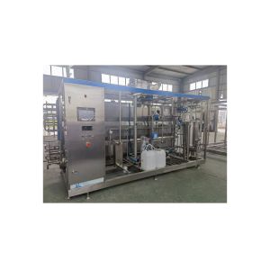 Farms PLC 1000L/H to 10000L/H Small Particles Drinks Aseptic Tubular Sterilizer