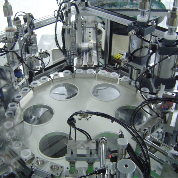 Buy cheap Automatic Euro Cap Assembly Machine with Three-phase Five-wire System and L3500×W3400×H1800mm Dimension for High Capacity Production from wholesalers