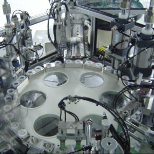 Buy cheap Automatic Euro Cap Assembly Machine with Three-phase Five-wire System and L3500×W3400×H1800mm Dimension for High Capacity Production from wholesalers