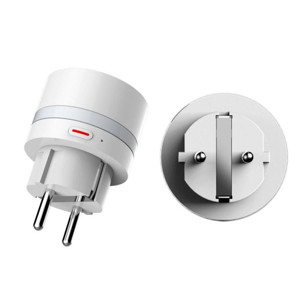 Real Time Status Feedback WIFI Plug Socket Works With WiFi Network And Mobile