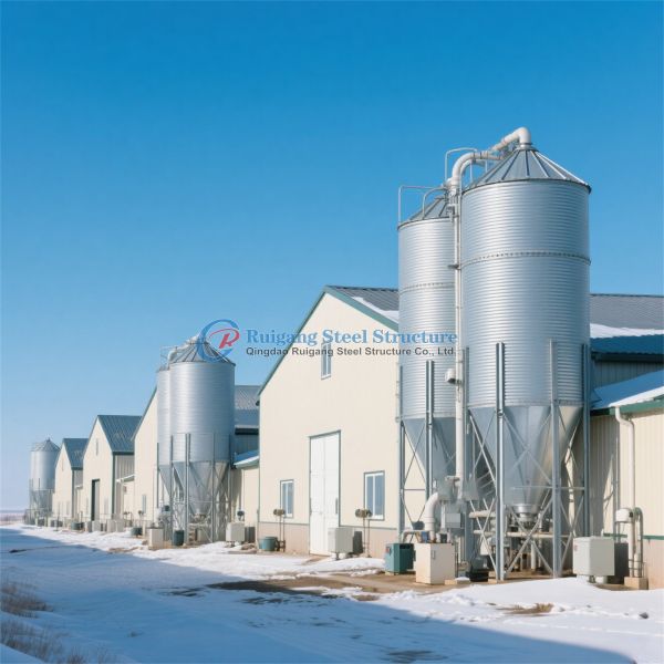 Buy cheap Steel Metal Frame Prefabricated Steel Structure Chicken Farm Poultry House from wholesalers