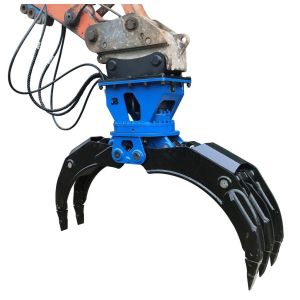 Buy cheap Q355B Q690D Mechanical Grapple Excavator Attachment from wholesalers