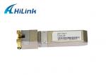 Buy cheap SFP-10G-T To RJ45 80M Copper SFP+ Modules Compatible For Cisco Mikrotik Ubiquiti from wholesalers