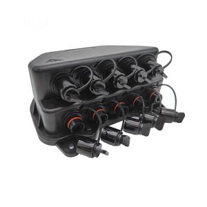 Buy cheap 10 Ports Fiber Optic Terminal Box with ABS+PC Material and OptiTap Mini SC Connector for FTTx Networks from wholesalers