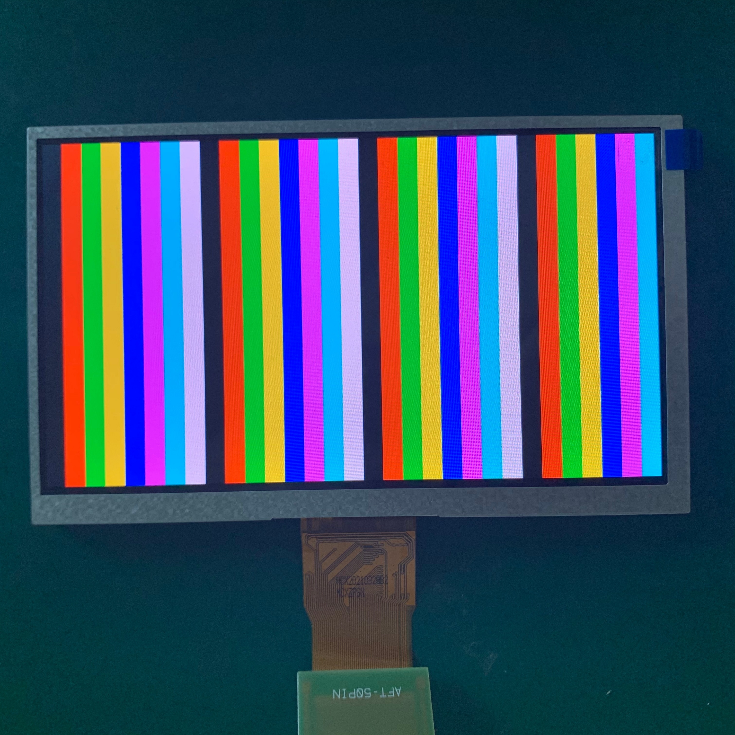 Buy cheap 7 Inch TFT LCD Module 1024x600 RGB with 8-Wire CTP from wholesalers