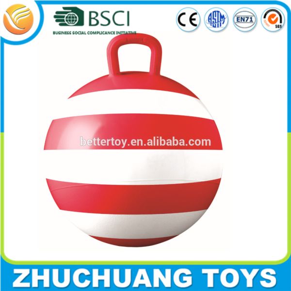 stripe colorful painting hopper balls for kids