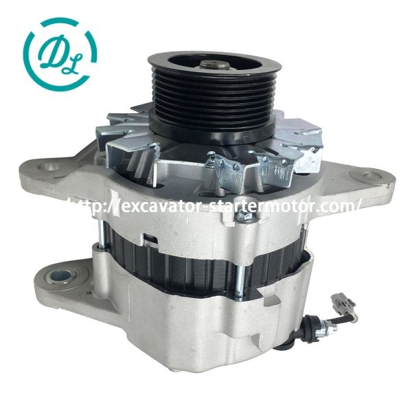 Buy cheap EexcavaStart DL 24V 50A Alternator for ISUZU 4HK1 4HK1T Excavator from wholesalers