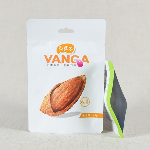 Quality Durable Three Layers Plastic Pet Treat Packaging with hang hole for sale