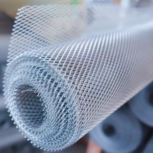 Buy cheap Micro Small Hole Galvanized Expanded Metal Mesh Rolls Punching Process from wholesalers