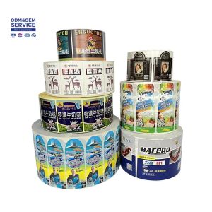 Buy cheap Roll-type Self-adhesive Labels - Copperplate Paper Labels with sealed Edges Transparent PVC Self-adhesive Stickers from wholesalers