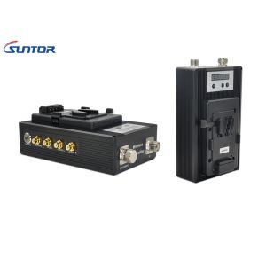 Buy cheap 300-4400MHz Manpack Analog Video Transmitter , Analog Transmitter And Receiver from wholesalers