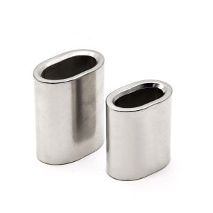 Buy cheap Durable Single Hole Oval Steel Ferrule product