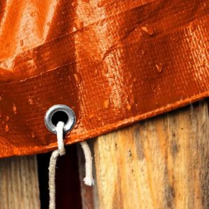 Buy cheap Coated Blue PE Waterproof Plastic Truck/Container Side Curtain Tarpaulin from wholesalers