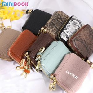 Buy cheap Mini Coin Purse Keychain Genuine Leather Woman Bag with Chain Sling Shoulder Strap from wholesalers
