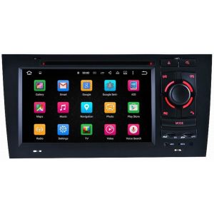 Buy cheap Ouchuangbo car multimedia gps system for Audi A6 1997-2004 with 1080P video wifi multiple amplifiers sound ROM 16GB from wholesalers