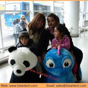 Buy cheap Stuffed Animals Coin Ride on Animal Scooter for Kids and Parents Riding in Shopping Mall from wholesalers