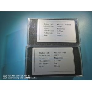 Buy cheap Optical Square 40x3mmt 6H-N Sic Silicon Carbon Chips from wholesalers